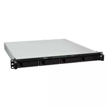 Synology RackStation RS826RP+ 4 diskų 1U NAS spintai, AMD Ryzen V1500B, 4GB DDR4 ECC, 4x 1GbE, dubliuotas maitinimas