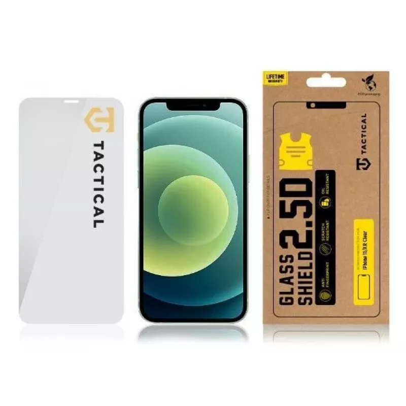 Tactical Apple iPhone 11/XR Glass 0,33mm Clear