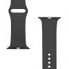 Tactical Apple Watch 42/44/45mm silikoninis dirželis, juodas