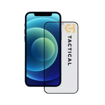 Tactical Glass Shield 5D, apsauginis stiklas, skirtas Apple iPhone 12 Pro/12 Pro, juodas