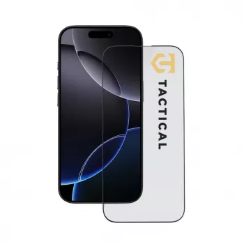 Tactical Glass Shield 5D, skirta Apple iPhone 16 Pro, juoda