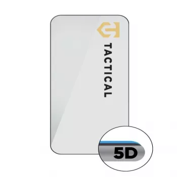 Tactical Glass Shield 5D ekrano apsauginis stikliukas, skirtas Xiaomi 17 Ultra - juodas