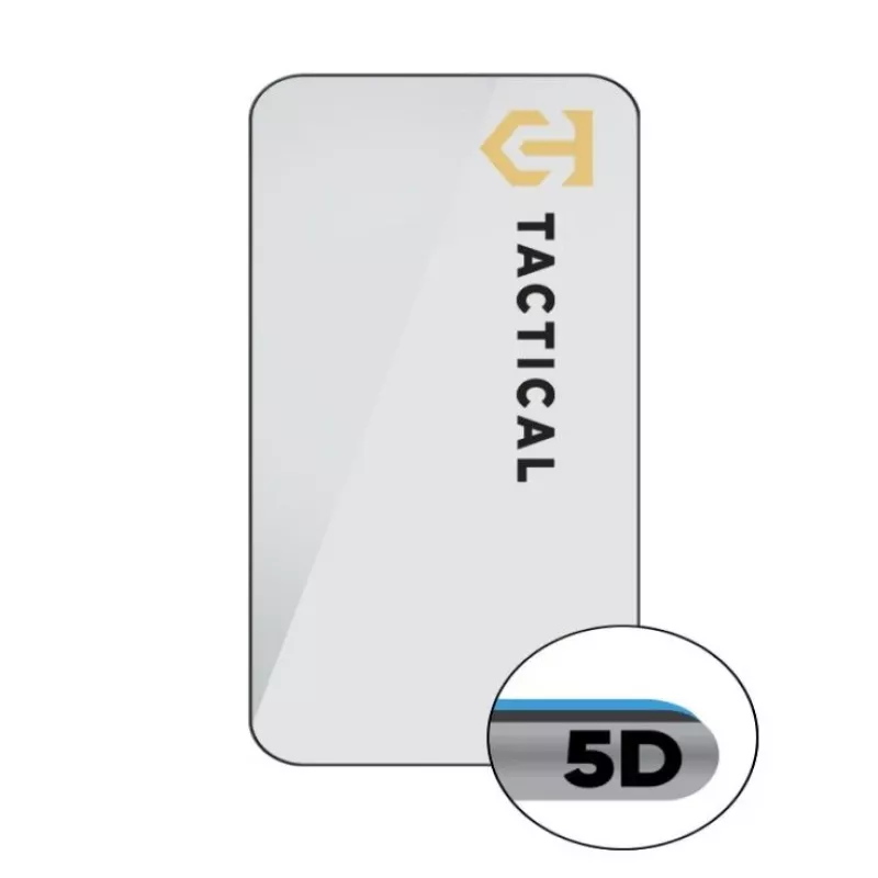 Tactical Glass Shield 5D ekrano apsauginis stikliukas, skirtas Xiaomi 17 Ultra - juodas