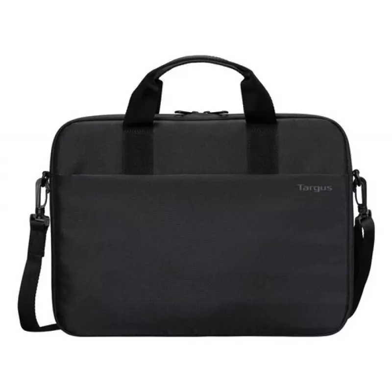 Targus Intellect Slim Briefcase su petneša, skirta 15–16 colių nešiojamiesiems kompiuteriams, juoda