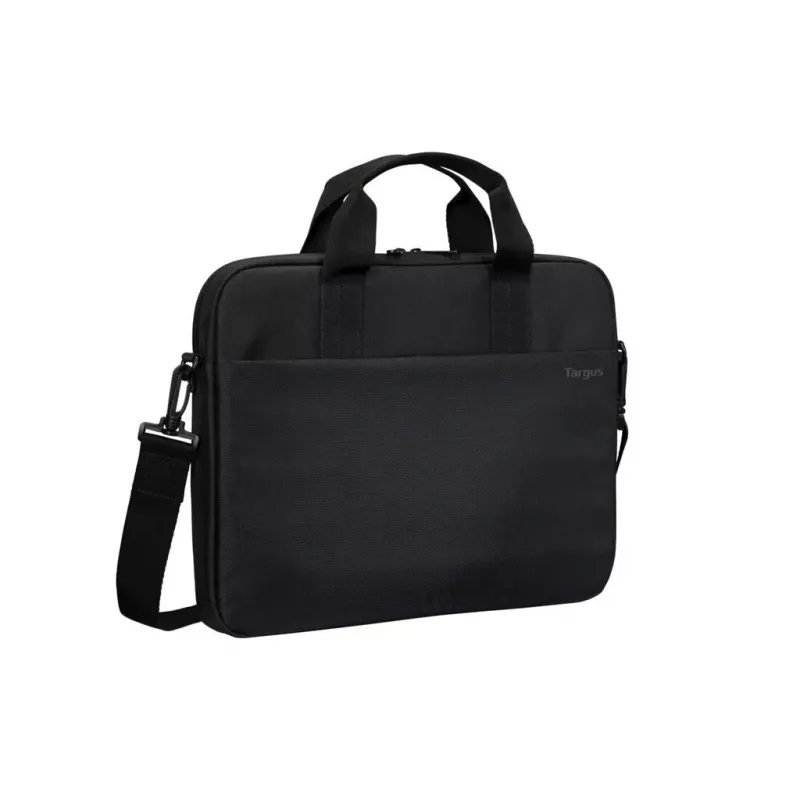 Targus Intellect Slim Briefcase su petneša, skirta 15–16 colių nešiojamiesiems kompiuteriams, juoda