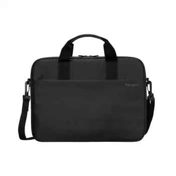 Targus Intellect Slim Briefcase su petneša, skirta 15–16 colių nešiojamiesiems kompiuteriams, juoda