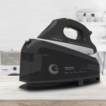 Taurus Sliding Pro 3000 Non Stop Garų Generatoriaus Lygintuvas 3000 W 1.5 L Keraminis Padas Juodas