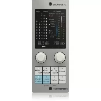 TC Electronic Brickwall HD-DT Plugin su fiziniu valdikliu
