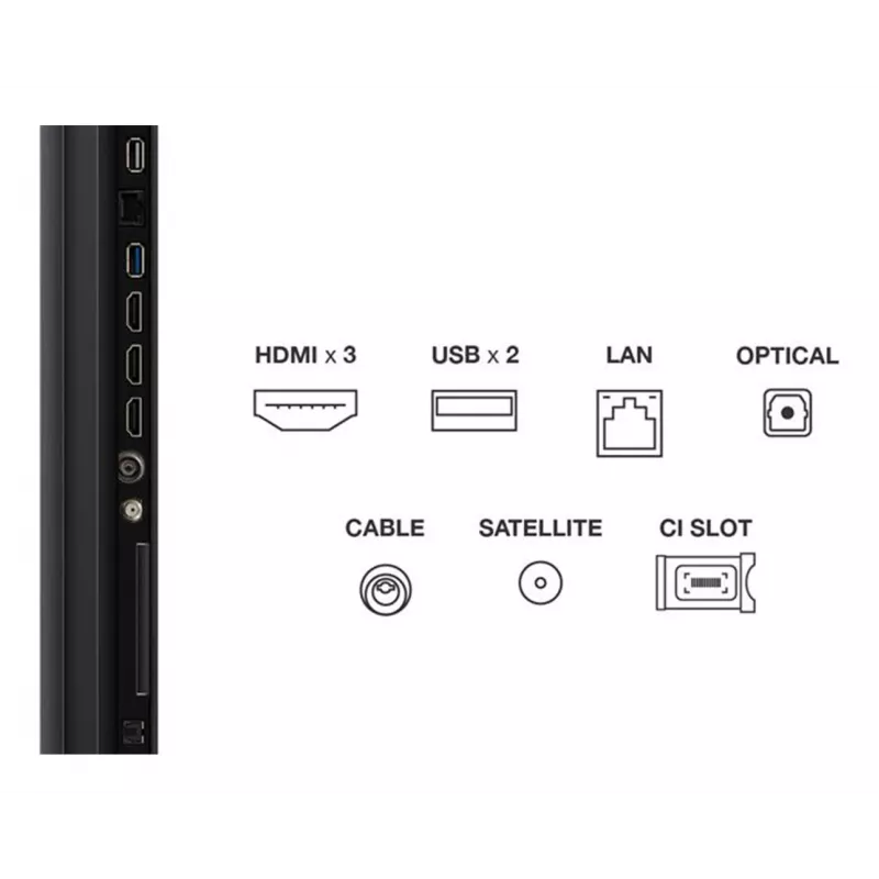 TCL C69KS 65C69KS 65 inch 4K Ultra HD QLED Smart TV su Google TV, Dolby Vision, HDR10+, Game Master, Metalinis be rėmelio dizainas