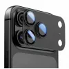 Tech-Protect Apple iPhone 15 Pro / 15 Pro Max Camera Lens Protector CamFull Fit Black