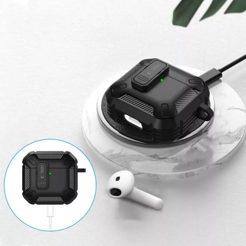 Tech-Protect Carbonox Case for AirPods 4 - Juoda