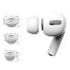 Tech-Protect Ausinės pagalvėlės, skirtos AirPods Pro 1/2 - S/M/L - Baltos (3 poros)