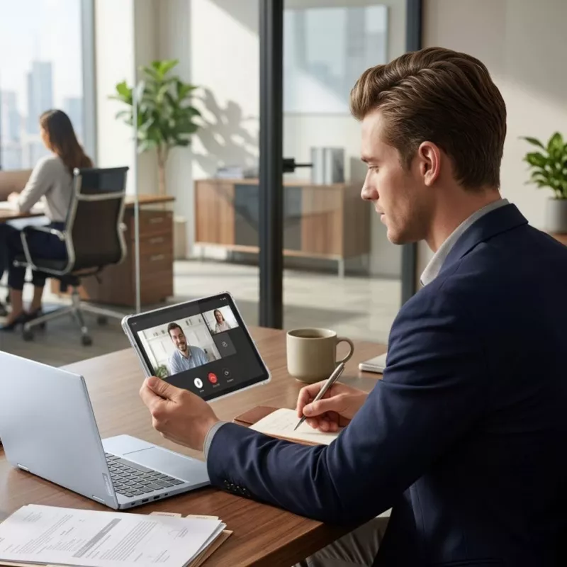 Tech-Protect FlexAir dėklas, skirtas Lenovo Idea Tab / K11 Gen. 2 11.0 TB-336 - permatomas