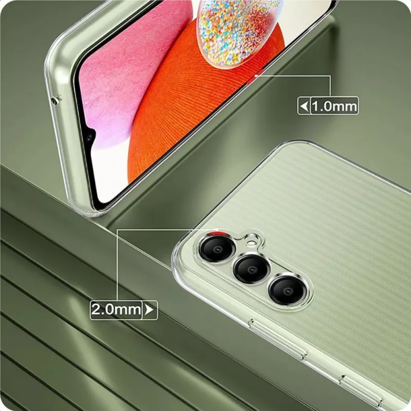 Tech-Protect FlexAir+ Dėklas Samsung Galaxy A15 4G / 5G - Skaidrus