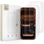 Tech-Protect Glass Fit+ 2 vnt. grūdinto stiklo ekrano apsauga iPhone 16 Pro / 17 / 17 Pro - permatoma