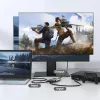 Tech-Protect HB07 USB-C Hub Adapter 2-in-1 HDMI 4K 60Hz - Pilka