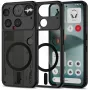 Tech-Protect MagMat MagSafe dėklas, skirtas Nothing Phone 3 – juodas ir permatomas