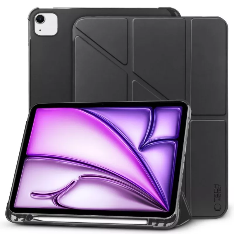 Tech-Protect SC Pen Origami Dėklas iPad Air 13 colio 2024 - Juodas