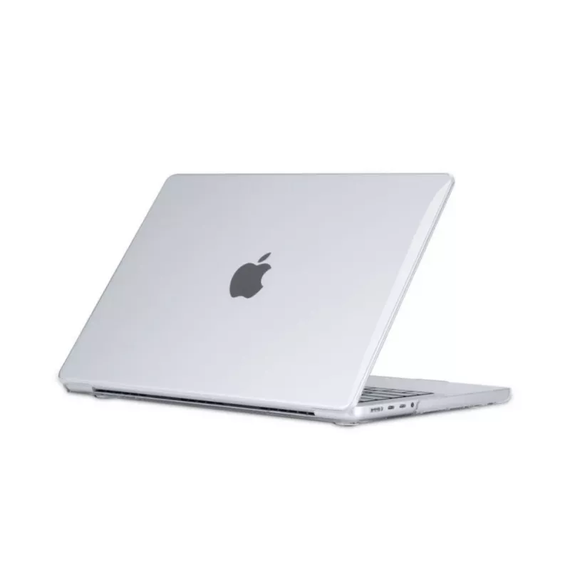 Tech-Protect SmartShell Case for MacBook Pro 14 inch M1 / M2 / M3 2021-2023 - Skaidrus