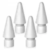 Tech-Protect Apple Pencil antgaliai (4 vnt.) - balti
