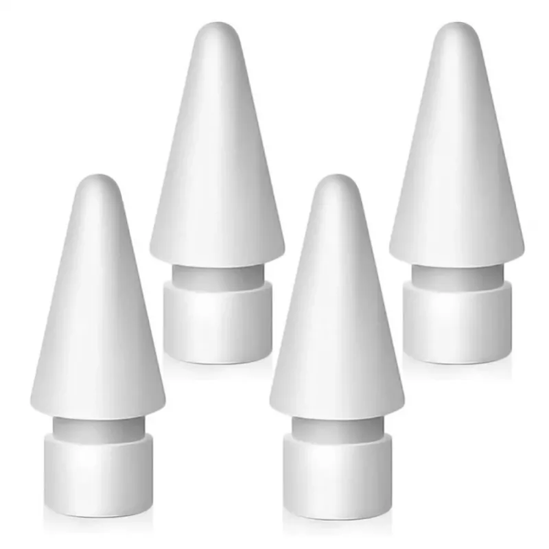 Tech-Protect Apple Pencil antgaliai (4 vnt.) - balti