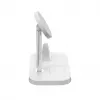 Tech-Protect A22 3 viename magnetinis MagSafe belaidis įkroviklis QI15W, baltas