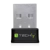 Techly I-WL-USB-600TY Mini WiFi USB adapteris Dual Band MU-MIMO 2dBi 600Mbps juodas