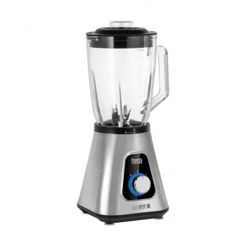 TEESA EASY EXPERT GO 1300W puodinis trintuvas su 1,5L stikliniu dubeniu ir 600ml kelioniniu puodeliu
