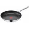 TEFAL Cook Smart keptuvė, su Jamie Oliver, nerūdijantis plienas, 28 cm, juoda