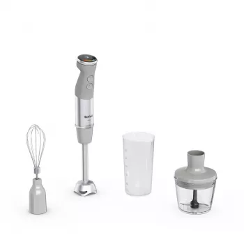 Tefal Quickchef+ HB673B30 panardintasis blenderis 1000 W pilkas, nerūdijantis plienas