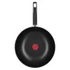 Tefal Simplicity 28 cm Wok keptuvė B5821902 – aliumininė su nepridegančia danga ir Thermo-Spot indikatoriumi, tinka dujoms, elektrinei, keraminei, halogeninei viryklei