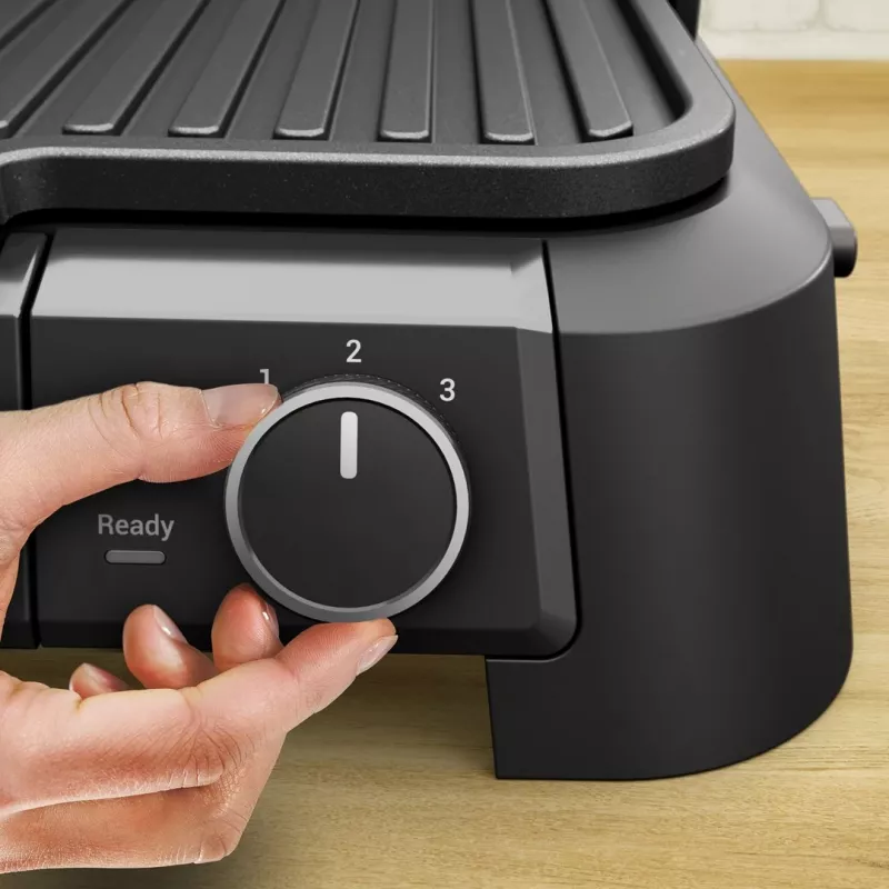 Tefal SuperGrill 3-in-1 GC510DE0 kontaktinis grilis, 2000 W, sidabrinis/juodas
