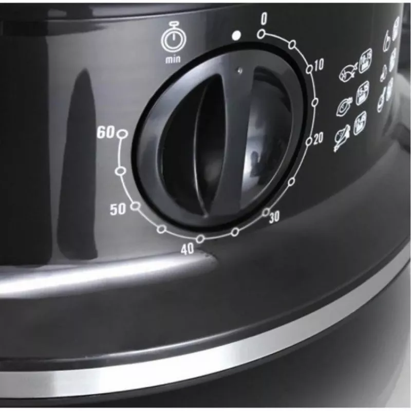 Tefal VC140135 Convenient Garų viryklė, 2 krepšeliai, 6,5 L, 900 W, juoda