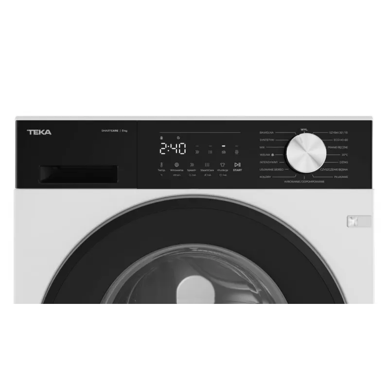 TEKA WM 20841 W PL Skalbimo mašina, 8 kg, 1200 aps./min., balta