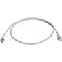 Telegärtner 100008945 RJ45 tinklo kabelis, CAT 5e F/UTP, 7,5 m, pilkas, atsparus ugniai, su apsaugine gofra