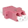 Telegärtner J08071A0052 LC daugiamodis OM3/OM4 simplex jungtis, violetinė
