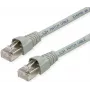 Telegärtner MP8 FS 600 Cat.7 S/FTP tinklo kabelis, RJ-45 į RJ-45, 4 m, pilkas
