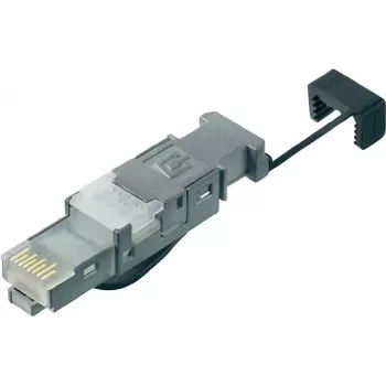Telegärtner STX RJ45 kištukas Cat.6 ekranuotas, montuojamas be įrankių AWG 22-26, kabelio skersmuo 5,5-8,5mm, 1 vnt. J80026A0003