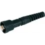 Telegärtner STX V1 RJ45 kištukų rinkinys, plastikinis variantas 1, tiesus, 8P8C, ekranuotas, juodas, 1 vnt.