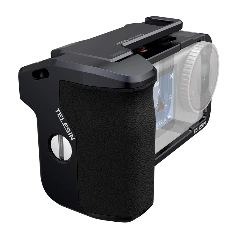 TELESIN Apsauginis Dėklas su Rankena, skirtas DJI Osmo Action 6