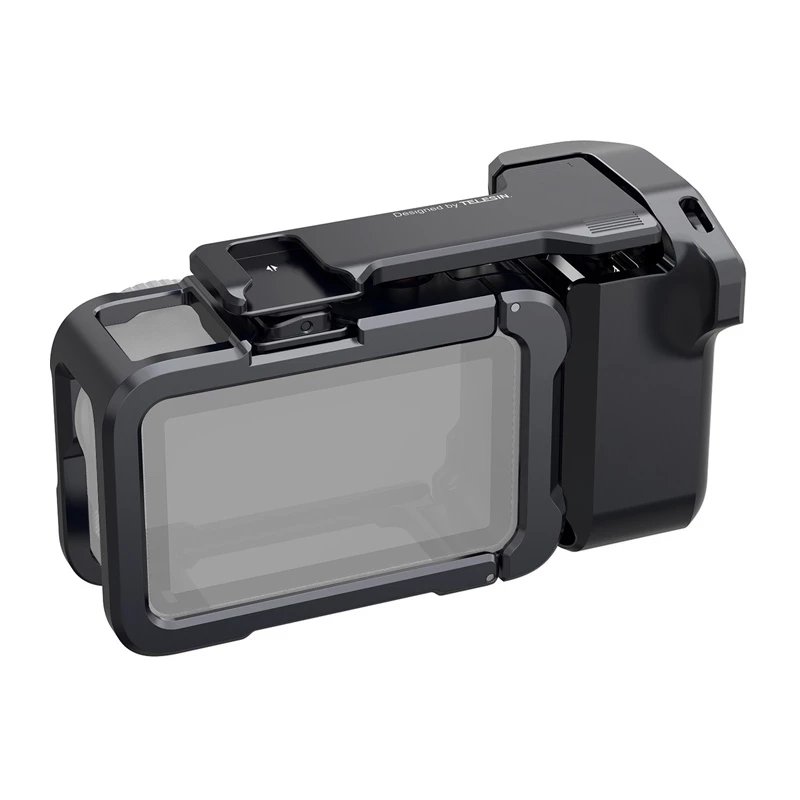 TELESIN Apsauginis Dėklas su Rankena, skirtas DJI Osmo Action 6