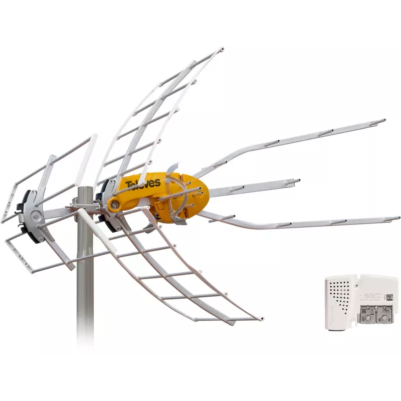 TELEVES Ellipse Mix BIII/UHF (LTE700) TV antena su BOSS technologija - Ref. 148821