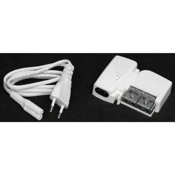 TELEVES PicoKom 1 EC antenos stiprintuvas, 1 įėjimas, 2 išėjimai, 12 dB stiprinimas, 47-694 MHz, F tipo jungtys, vidaus montavimui