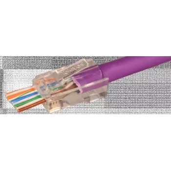 TELEVES RJ45 vyriškas prakišamas UTP Cat6 jungtis (209906)