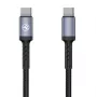Tellur Type-C į Type-C laidas 3A 60W 1m Juodas