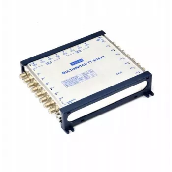 Telmor TT 9/16 FT Classic Multiswitch – 16 abonentų išėjimų, galinis įrenginys su įmontuotu maitinimo šaltiniu