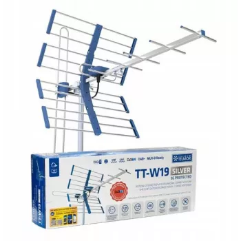 TELMOR TT W19 SILVER COMBO DVB-T2 antena su 5G apsauga