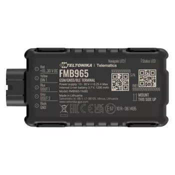 Teltonika FMB9653E8T01 GPS/GSM automobilio sekiklis su 1200mAh baterija