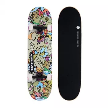 Tempish Crazzy Skateboard – 31 colio klevo lenta, ABEC-7 guoliai, 54mm 99A ratai