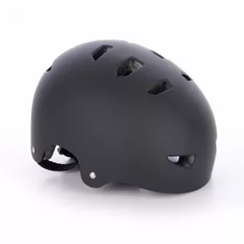 Tempish WRUTH Inline Helmet S – juodas hardshell šalmas riedučiams ir paspirtukui, 52-54 cm, CE EN 1078